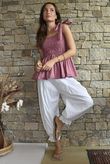 Paloma Bandeau Cami Indian Pink